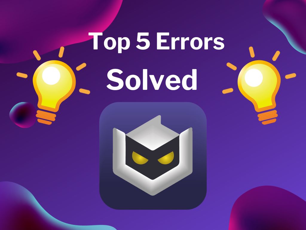 LuluBox Top 5 Error Solution